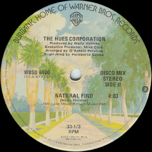 The Hues Corporation : I Caught Your Act (12")
