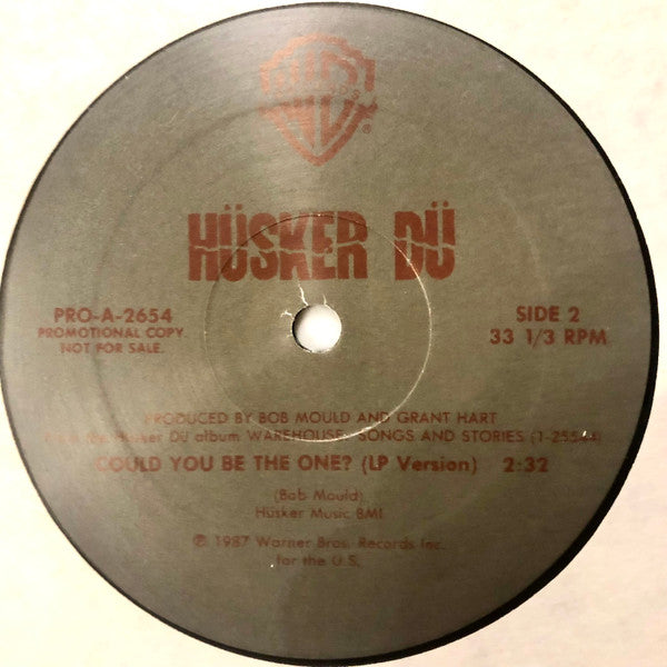 Hüsker Dü : Could You Be The One? (LP Version) (12", Single, Promo)