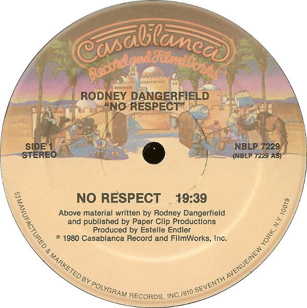 Rodney Dangerfield : No Respect (LP, Album, 53 )