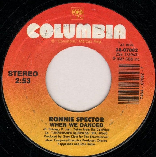 Ronnie Spector : Who Can Sleep (7", Single)