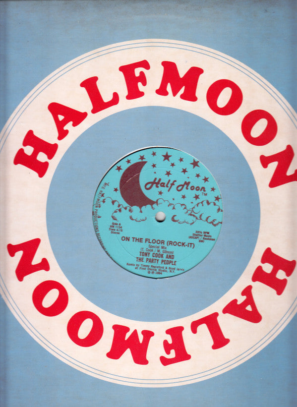 Tony Cook And The Party People* : On The Floor (Rock-It) (12")
