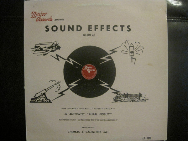 No Artist : Sound Effects Volume 23 (LP, Mono)