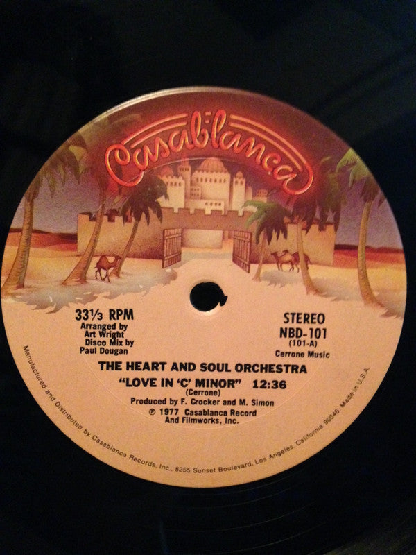 The Heart And Soul Orchestra : Love In 'C' Minor (12", S/Sided)