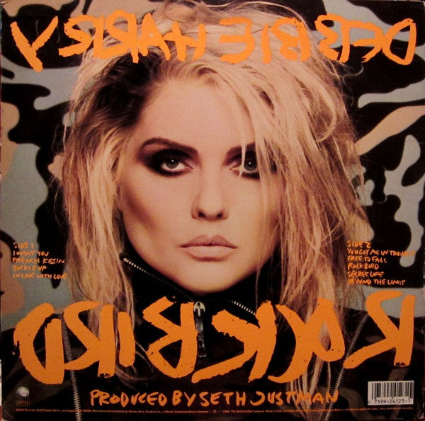 Deborah Harry : Rockbird (LP, Album, Ora)