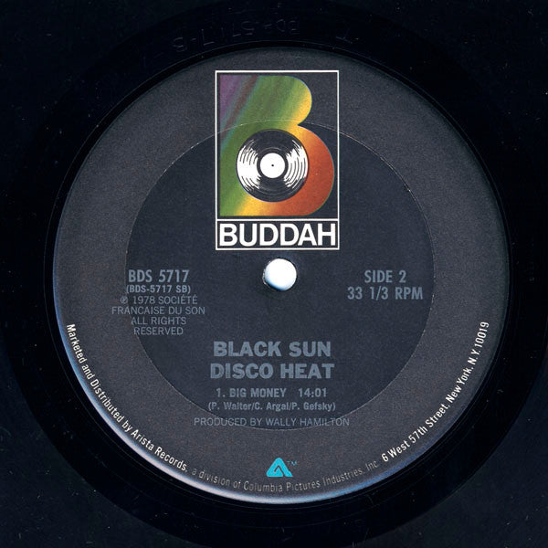 Black Sun (7) : Disco Heat (LP, Album)