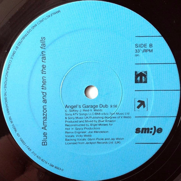 Blue Amazon : And Then The Rain Falls (2x12")