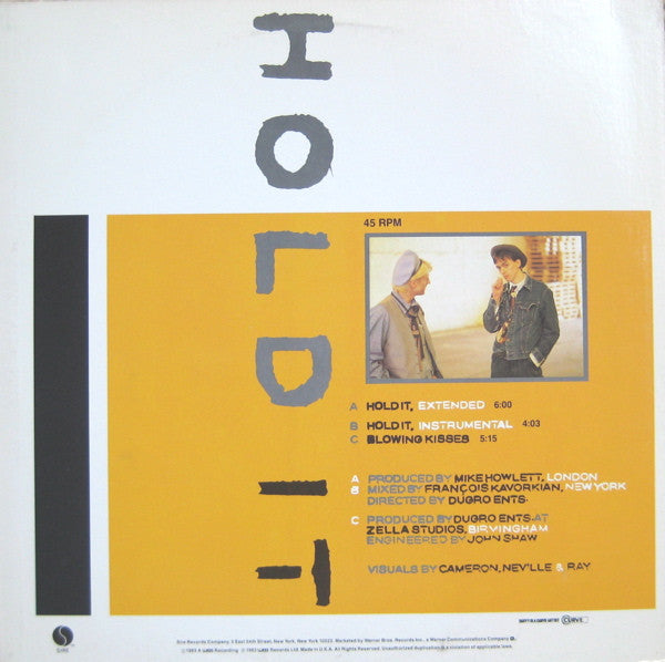 Tin Tin (4) : Hold It (12", Maxi, All)