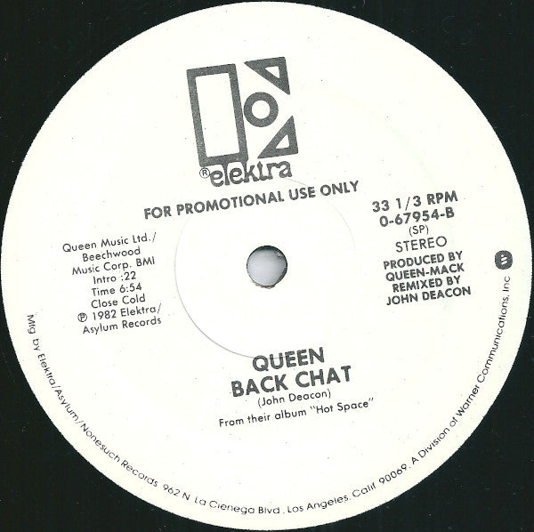 Queen : Staying Power (12", Promo)