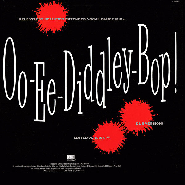 Peter Wolf : Oo-Ee-Diddley-Bop! (12")