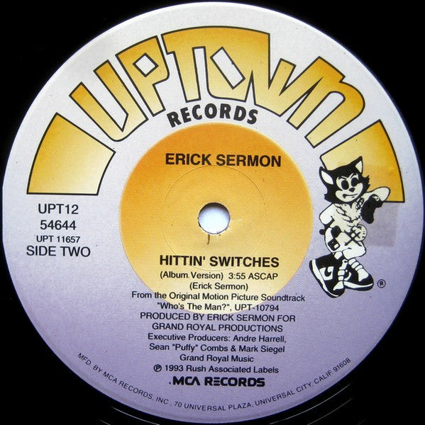 Erick Sermon : Hittin' Switches (12", Single)