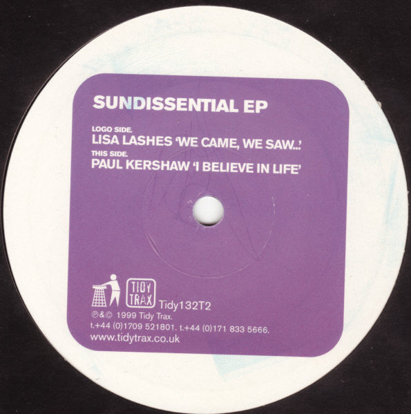 Lisa Lashes / Paul Kershaw : Sundissential EP (12", EP, Single)