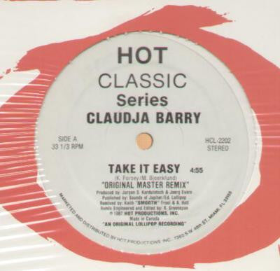 Claudja Barry : Take It Easy (12")