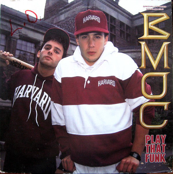 B.M.O.C. (Big Man On Campus) : Play That Funk (12", Maxi)