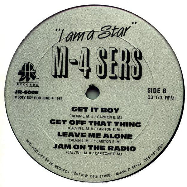 M-4 Sers* : I Am A Star (LP, Album)