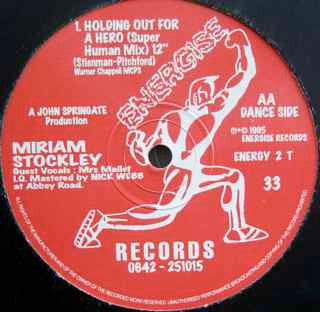 Miriam Stockley : Holding Out For A Hero (12")