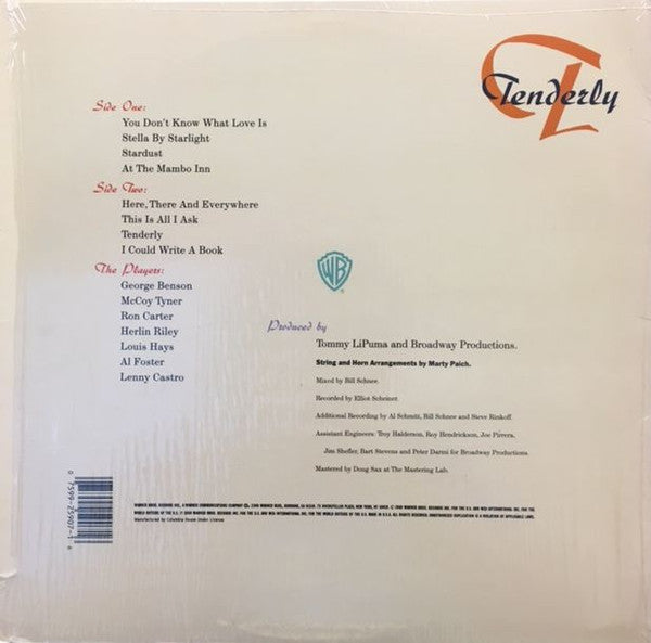 George Benson : Tenderly (LP, Album, Club)