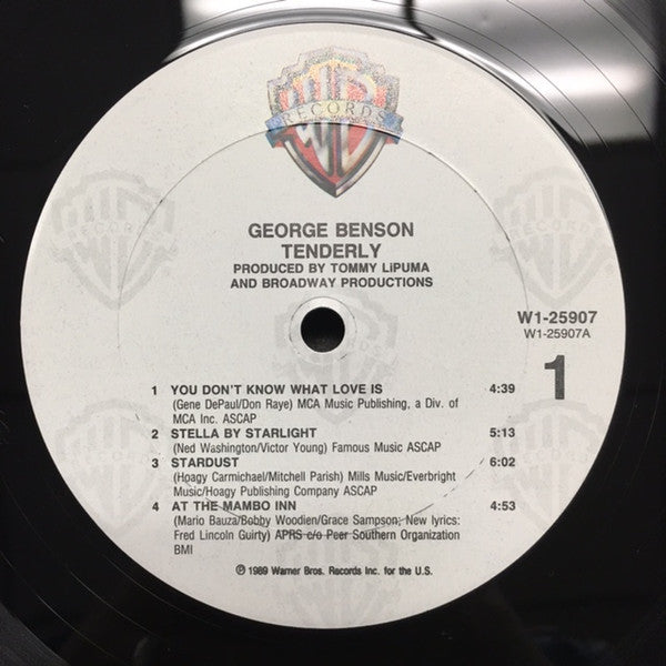George Benson : Tenderly (LP, Album, Club)