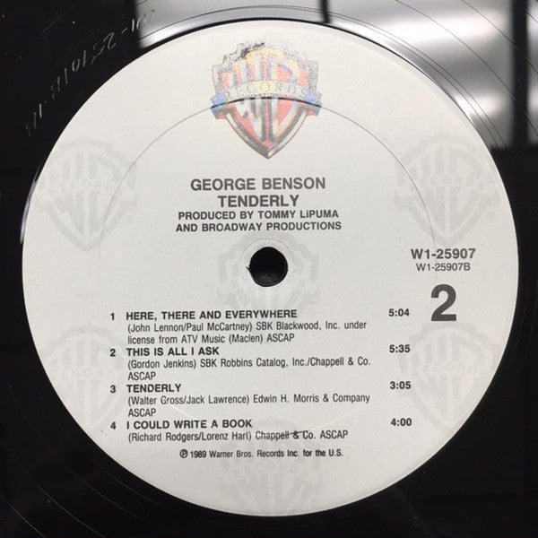 George Benson : Tenderly (LP, Album, Club)