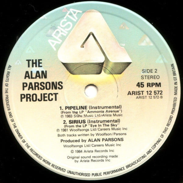 The Alan Parsons Project : Prime Time (12", Maxi)