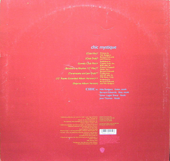 Chic : Chic Mystique (Remixes) (12", Maxi)