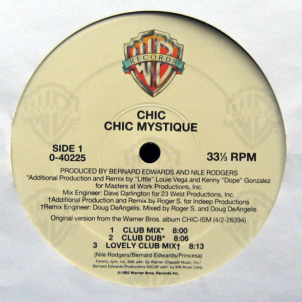 Chic : Chic Mystique (Remixes) (12", Maxi)