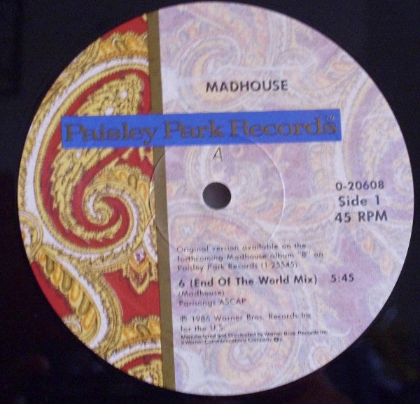 Madhouse : 6 (12", Maxi, All)