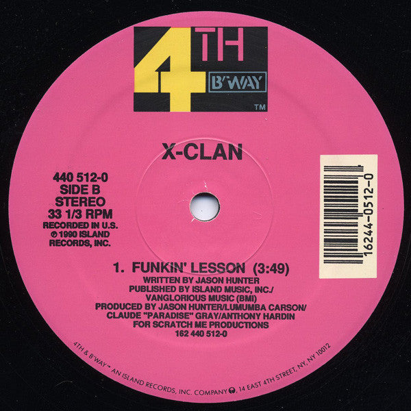 X Clan* : Funkin' Lesson (12")