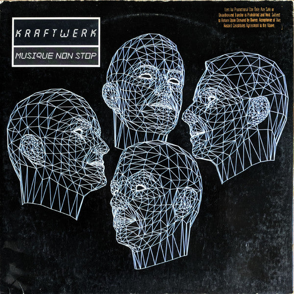 Kraftwerk : Musique Non Stop (12", All)