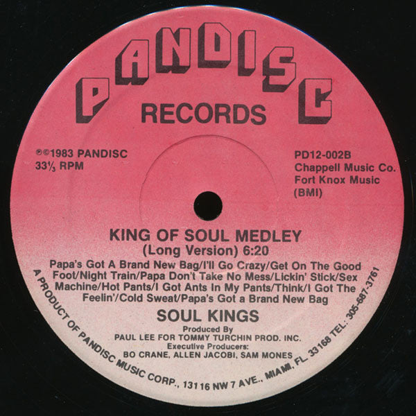 Soul Kings : King Of Soul Medley (12")
