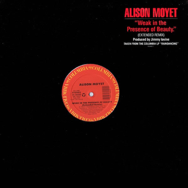 Alison Moyet : Weak In The Presence Of Beauty (12")