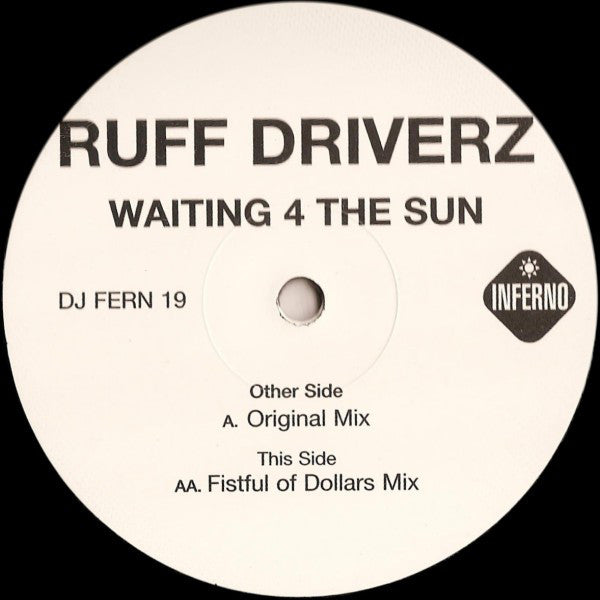 Ruff Driverz : Waiting 4 The Sun (2x12", Promo)