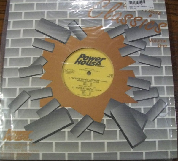 Various : Deep House Classics Volume One (2x12", Promo)