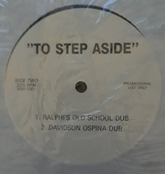 Pet Shop Boys : Somewhere / To Step Aside (12", Promo, Unofficial)