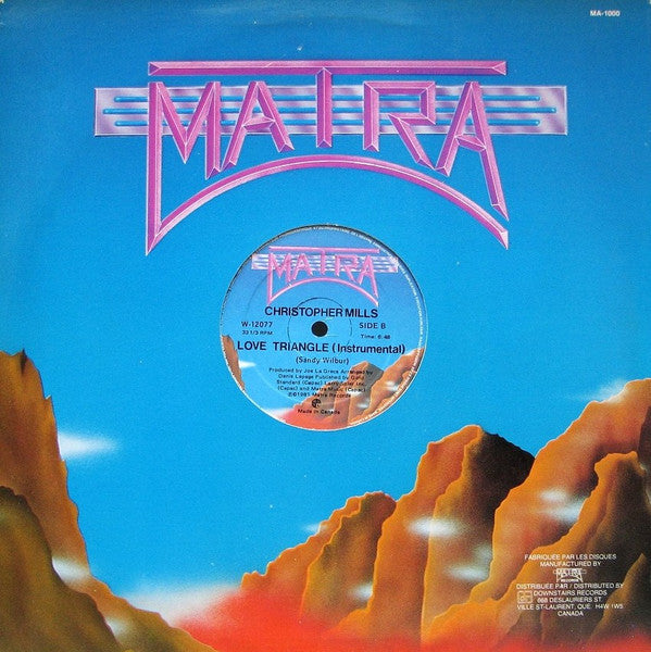 Christopher Mills (2) : Love Triangle (12")
