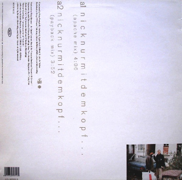 MK2 : Nicknurmitdemkopf... (12", Maxi)