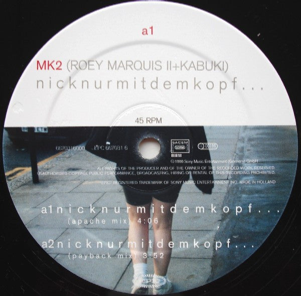 MK2 : Nicknurmitdemkopf... (12", Maxi)