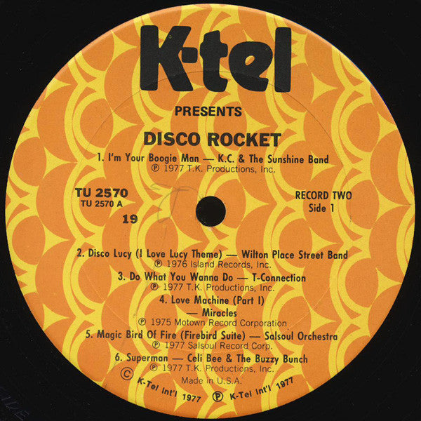 Various : Disco Rocket (2xLP, Comp, Mixed, 19,)