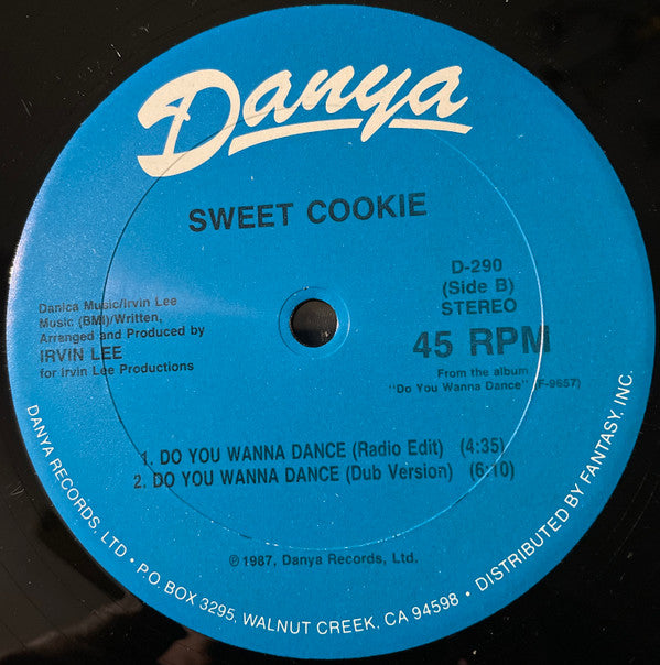 Sweet Cookie : Do You Wanna Dance (12")