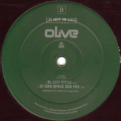Olive : I'm Not In Love (12")
