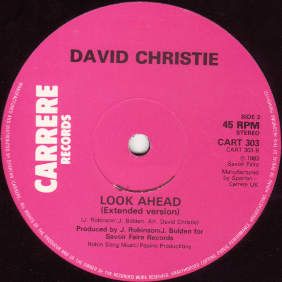 David Christie : Stress (12")