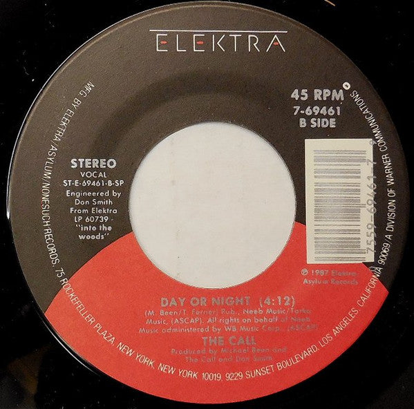 The Call : I Don't Wanna (7", Single)