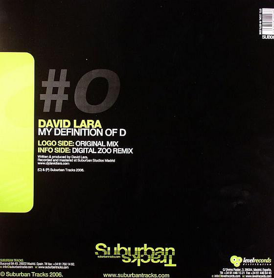 David Lara : My Definition Of D (12")