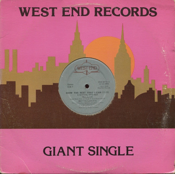 Bettye LaVette : Doin' The Best That I Can (12", Single)