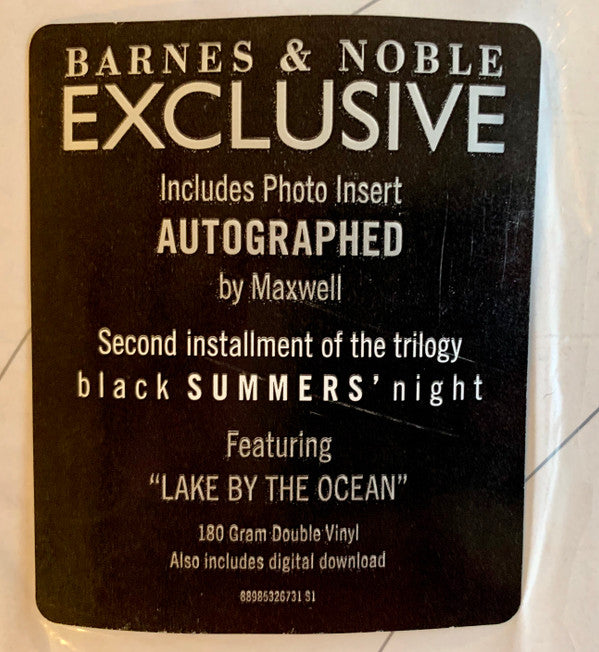 Maxwell : blackSUMMERS'night (2xLP, Album, 180)