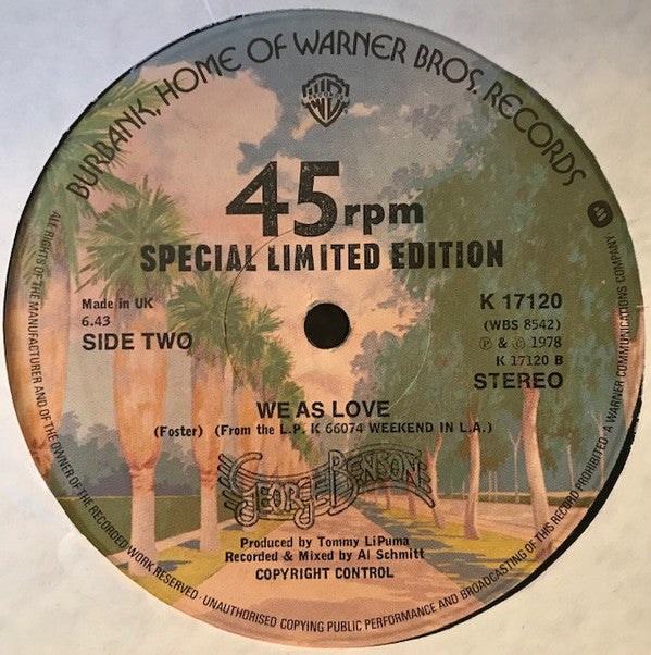 George Benson : On Broadway (12", Ltd)