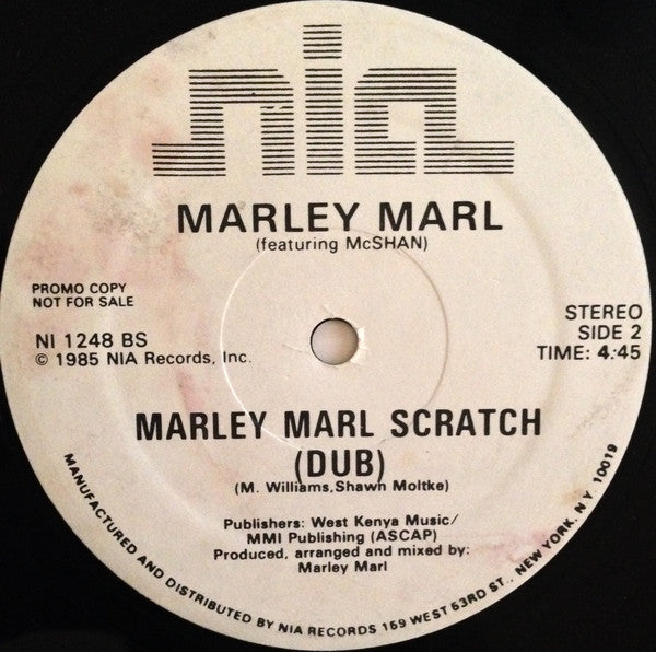 Marley Marl Featuring McShan* : Marley Marl Scratch (12", Promo)