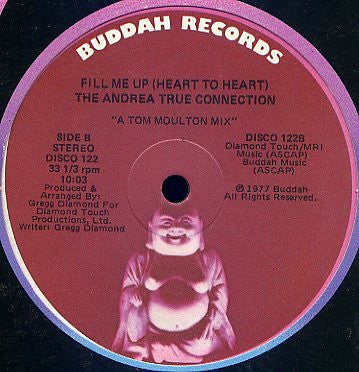 Andrea True Connection : What's Your Name, What's Your Number / Fill Me Up (Heart To Heart) (12")