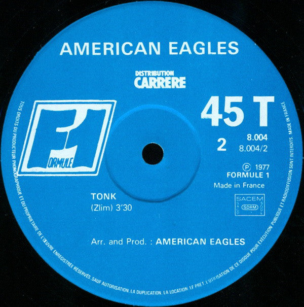 American Eagles : Kokka / Tonk (12", Maxi)