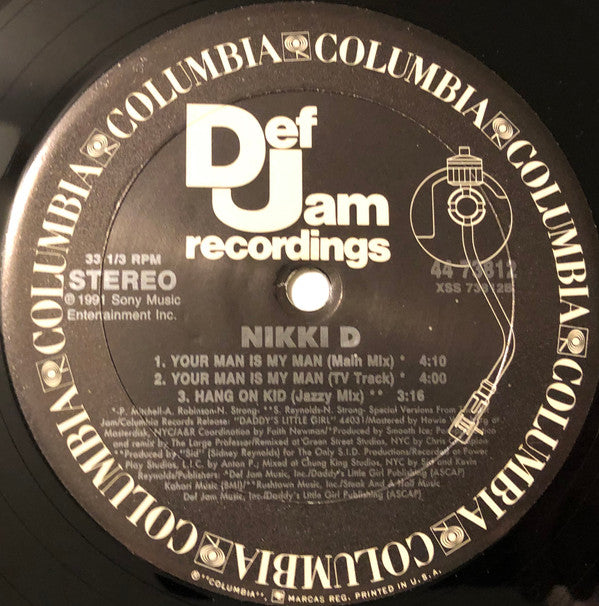 Nikki D : Hang On Kid (12")