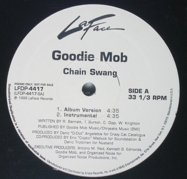 Goodie Mob : Chain Swang (12", Promo)